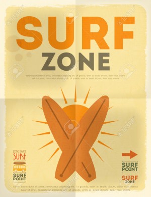 Surf Retro poster